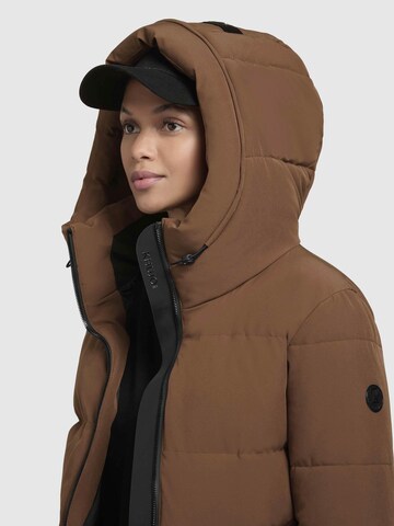khujo Jacke 'Fanc2-YM' in Braun