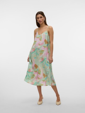 VERO MODA Kleid 'VMJosie' in Grün