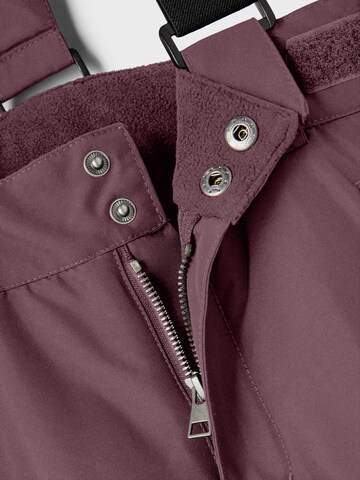 regular Pantaloni funzionali 'Solid' di NAME IT in lilla
