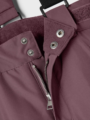 NAME IT Regular Weatherproof pants 'Solid' in Purple