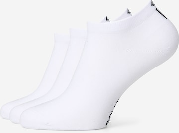 Chaussettes 'Casual (wit)' SOLIT socks en blanc : devant