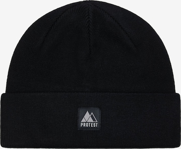 PROTEST Beanie 'PRTKeeton' in Black: front