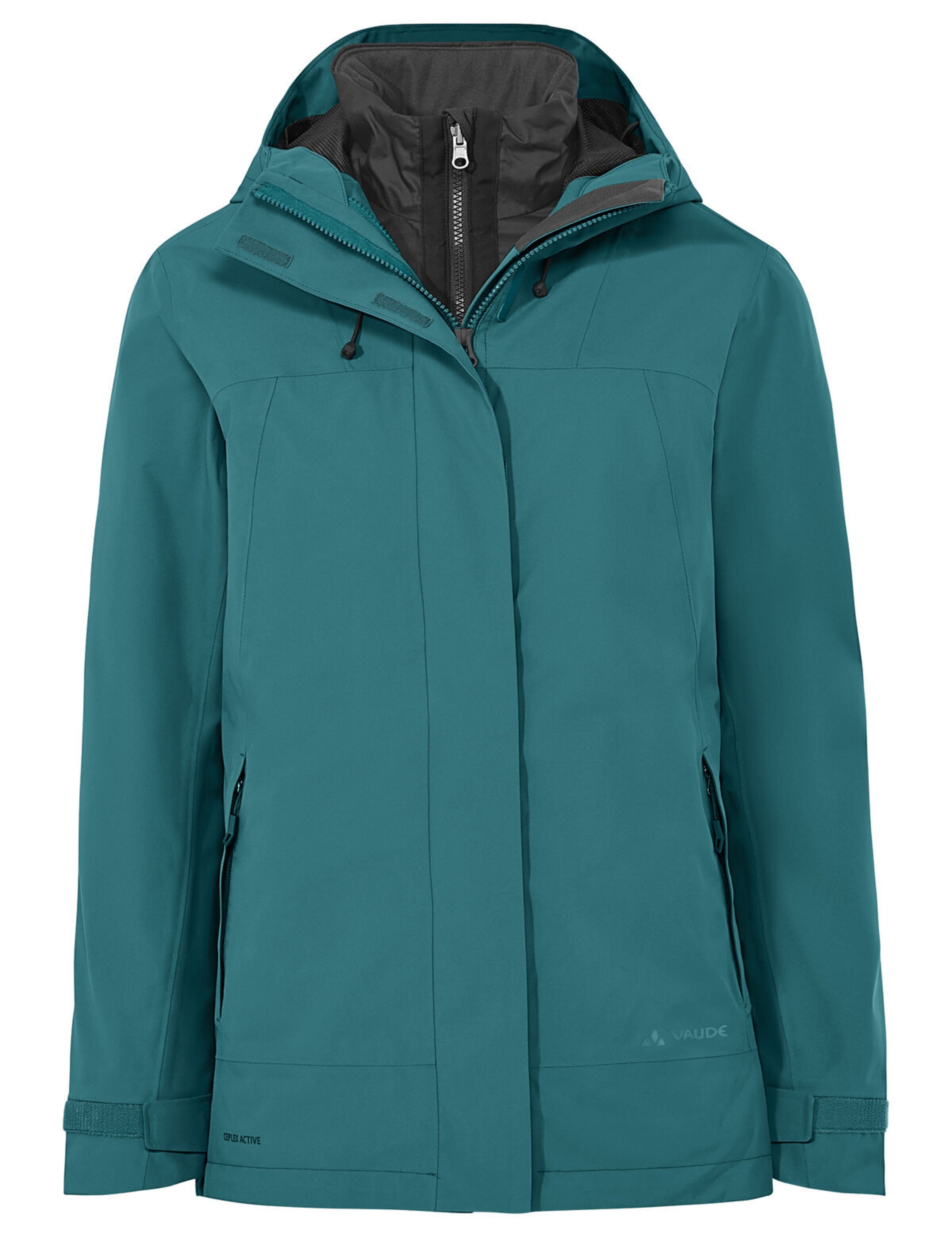 VAUDE Outdoorjacke 'Neyland' in Blau: Vorderseite