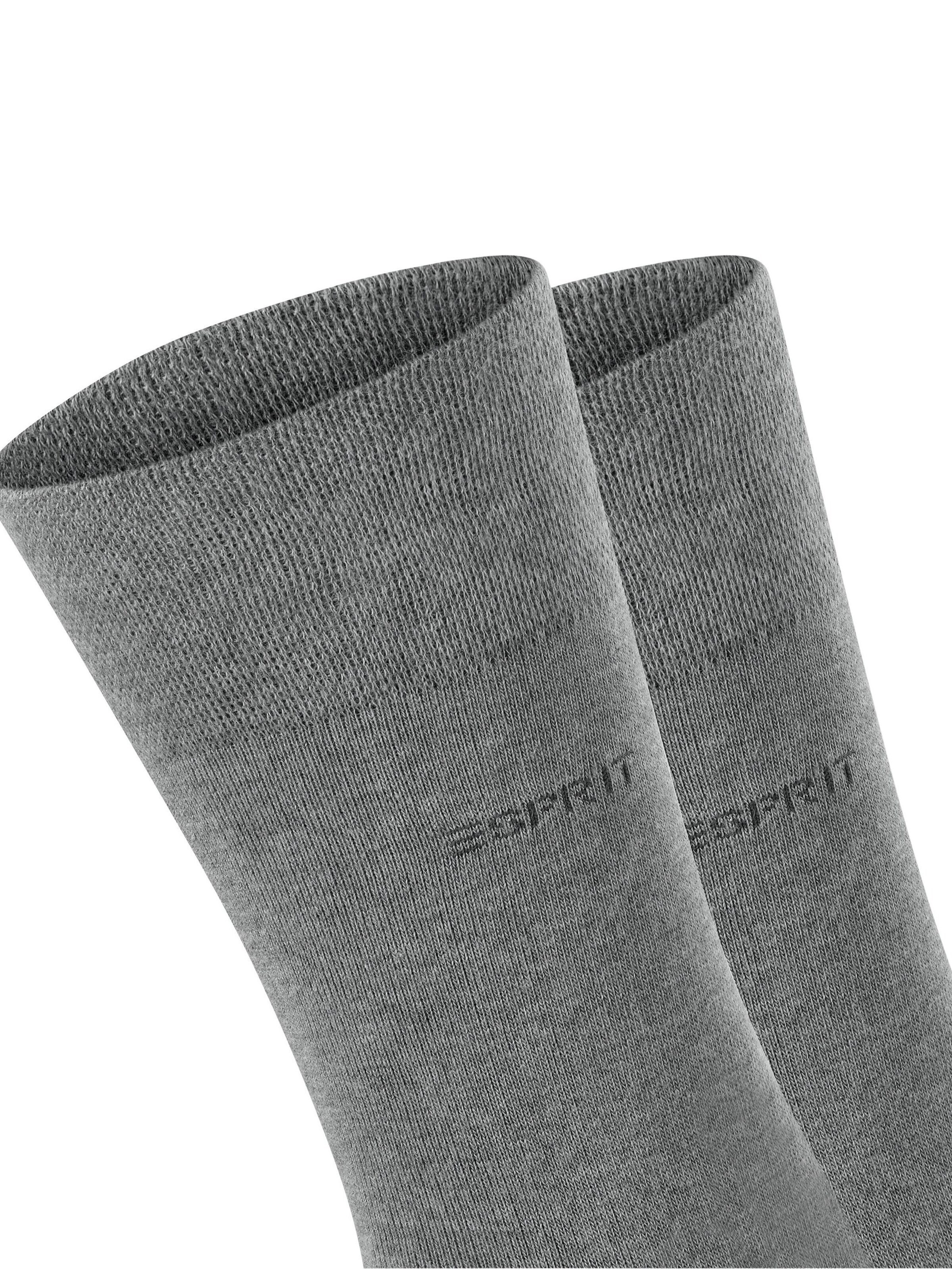 ESPRIT Socks 'Basic Easy 2-Pack' in Grey