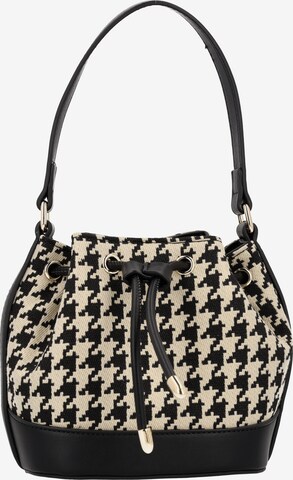 faina Beuteltasche in Schwarz: Vorderseite