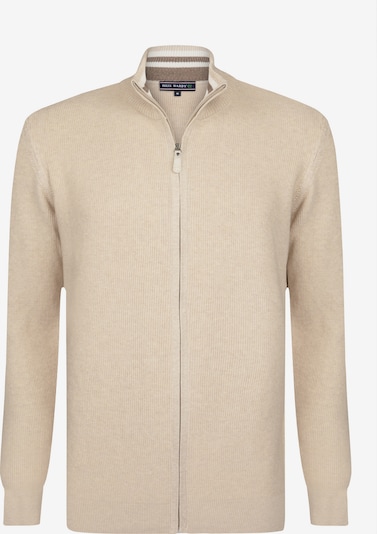 Felix Hardy Knit Cardigan in Sand / Light brown / White, Item view