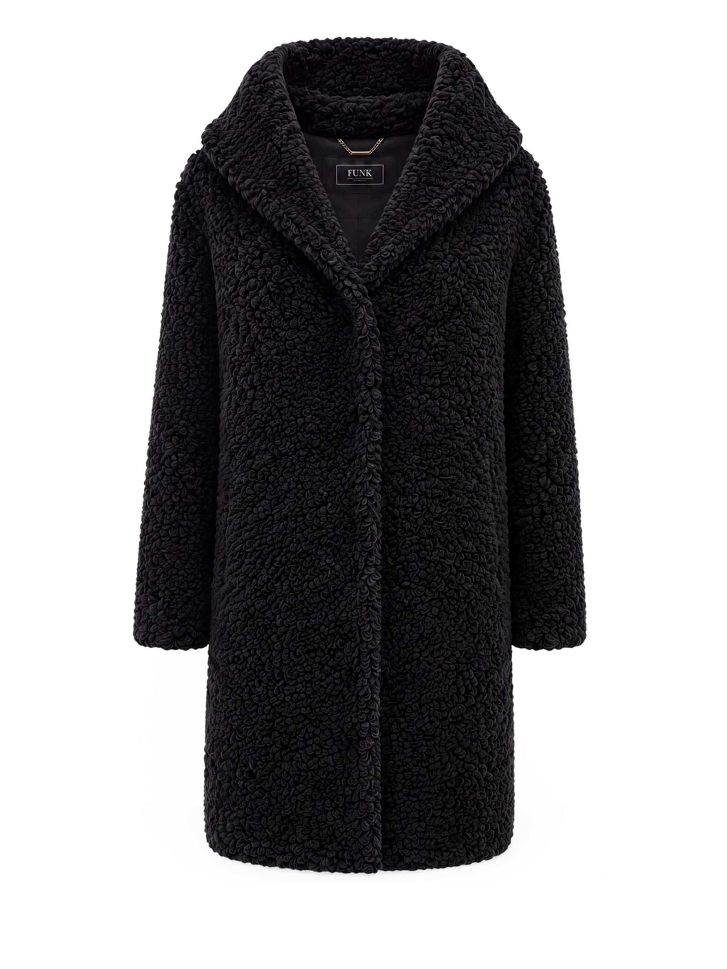 Funk since 1776 Winter Coat in Black