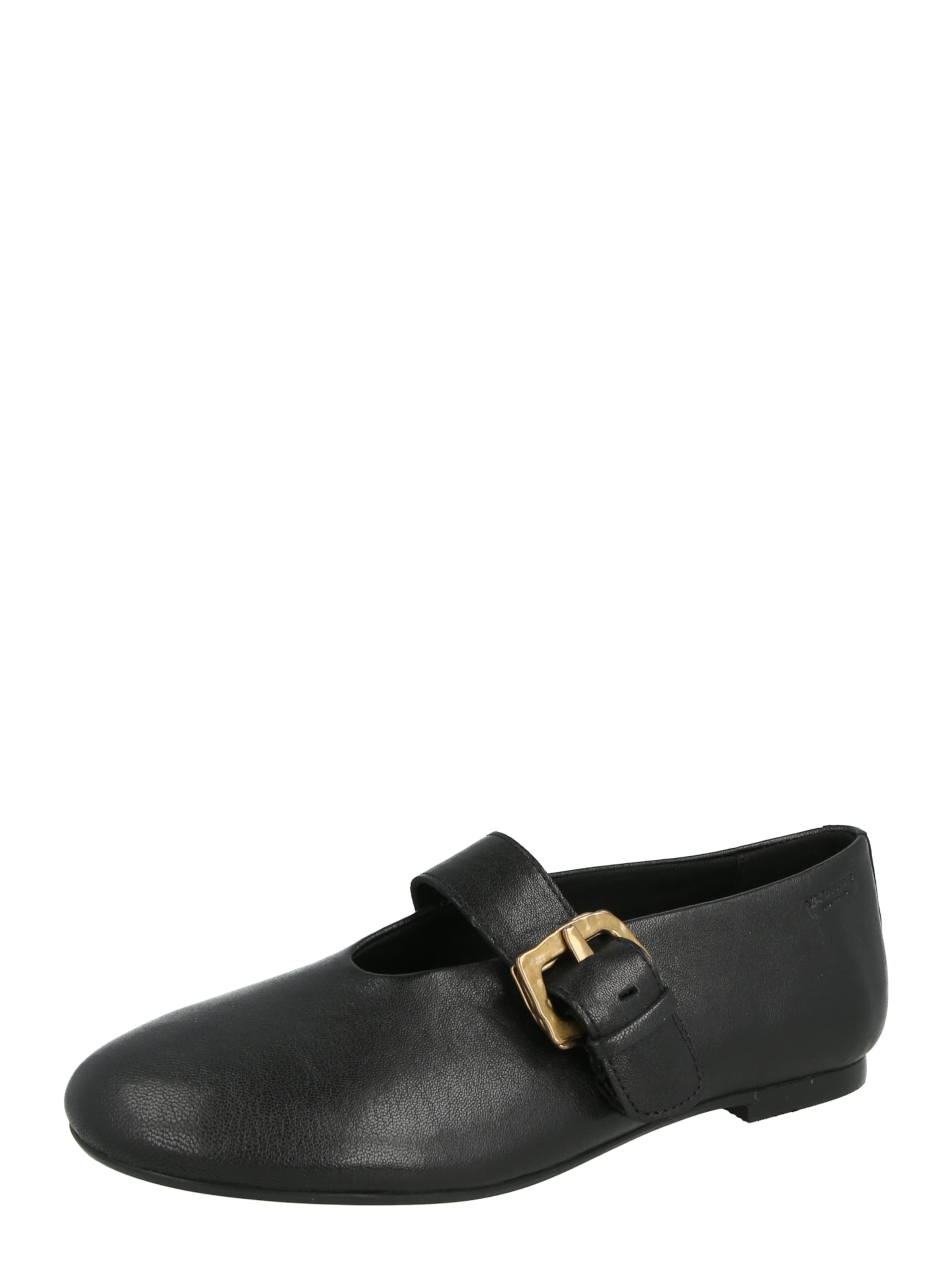VAGABOND SHOEMAKERS Ballerina met riempjes 'ALEYA' in Zwart: voorkant