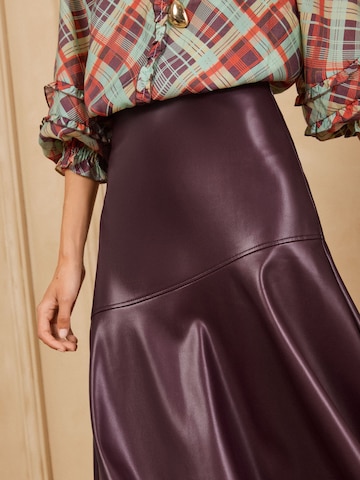 love & roses - Falda en rojo