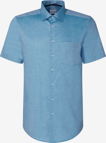 Coupe regular Chemise SEIDENSTICKER en bleu : devant