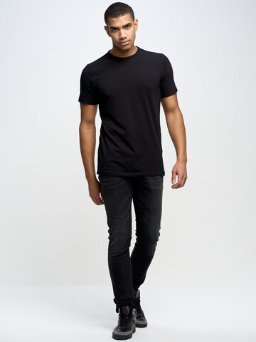 BIG STAR Tapered Jeans 'TERRY' in Black