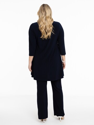 YOEK Bootcut Broek in Blauw