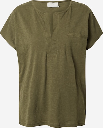 Kaffe Shirt 'Abela' in Groen: voorkant
