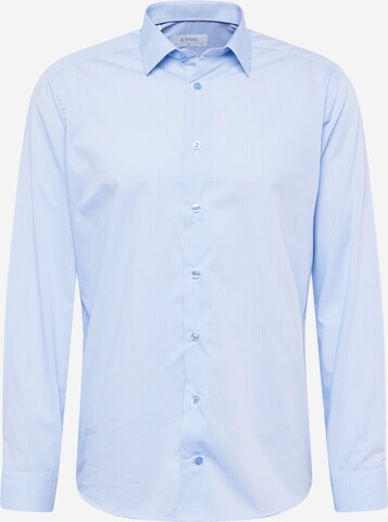 ETON - Ajuste regular Camisa de negocios en azul: frente