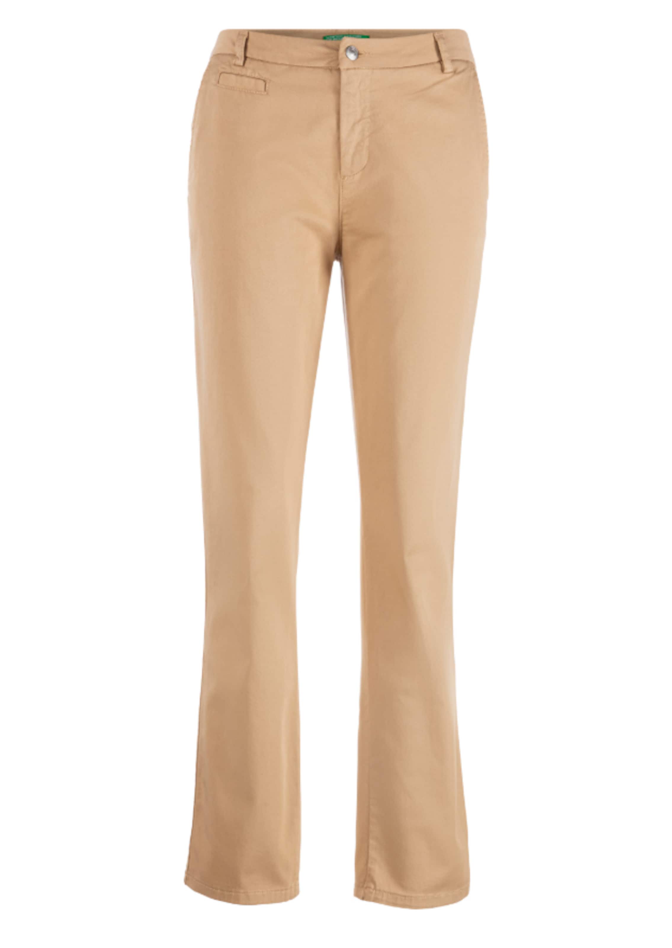 UNITED COLORS OF BENETTON regular Bukser i beige: forside