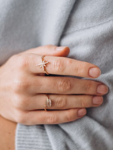 Fiocco Jewelry Ring 'Luna' in Gold