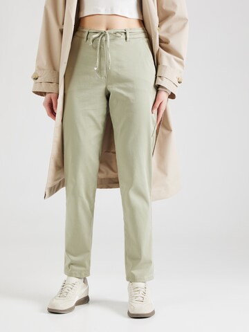 Slimfit Pantaloni chino 'VERKUE' di GERRY WEBER in verde: frontale