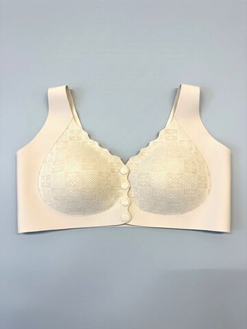 Bustier Soutien-gorge C&City en beige : devant