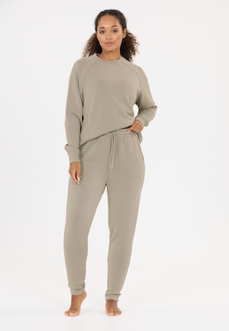 Athlecia Tapered Sports trousers 'Jacey' in Brown