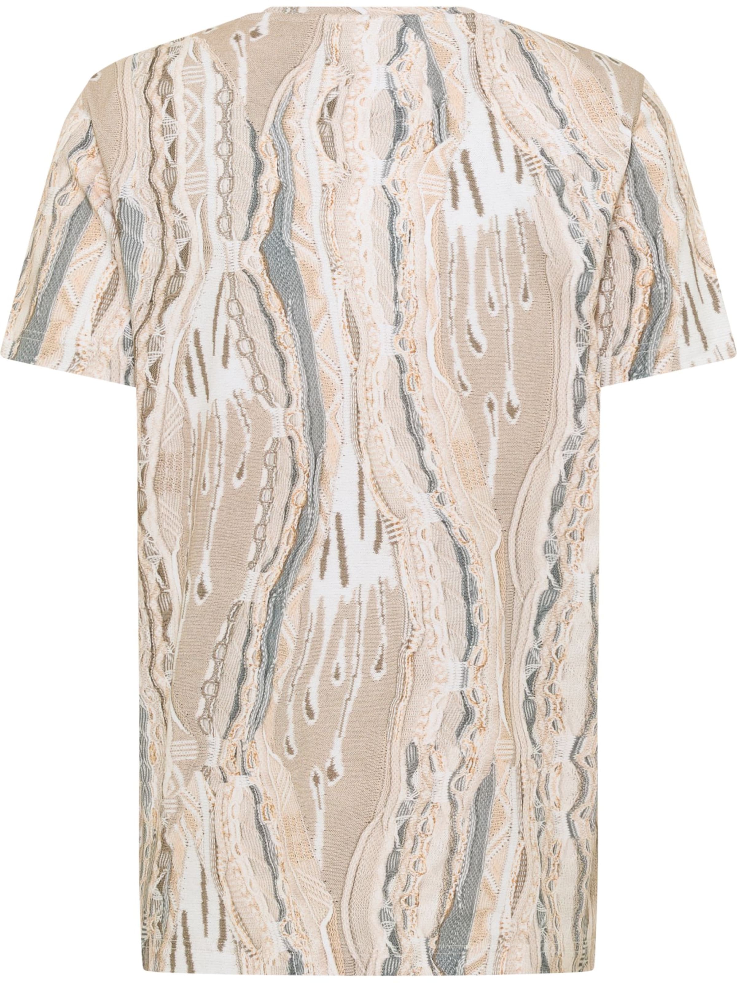 Carlo Colucci Shirt 'Erroi' in Beige