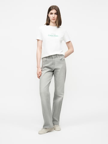 Calvin Klein Jeans Тениска 'CLASSIC NYC' в бяло