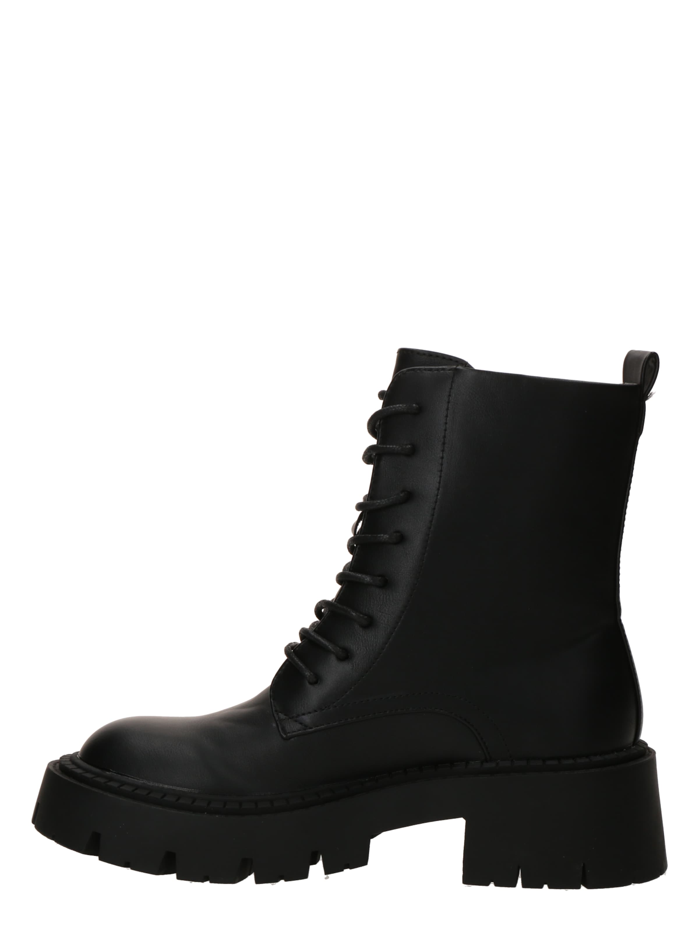 TOPSHOP Μποτάκι με κορδόνια 'Lorelai' σε μαύρο