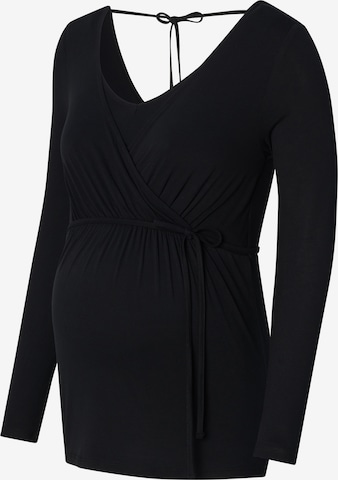 Esprit Maternity Shirt in Black: front