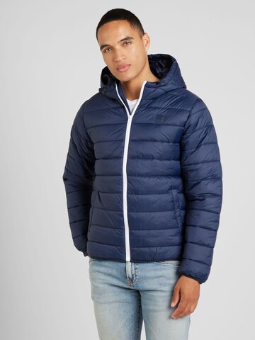 ABOUT YOU Winterjas 'Tammo' in Blauw: voorkant