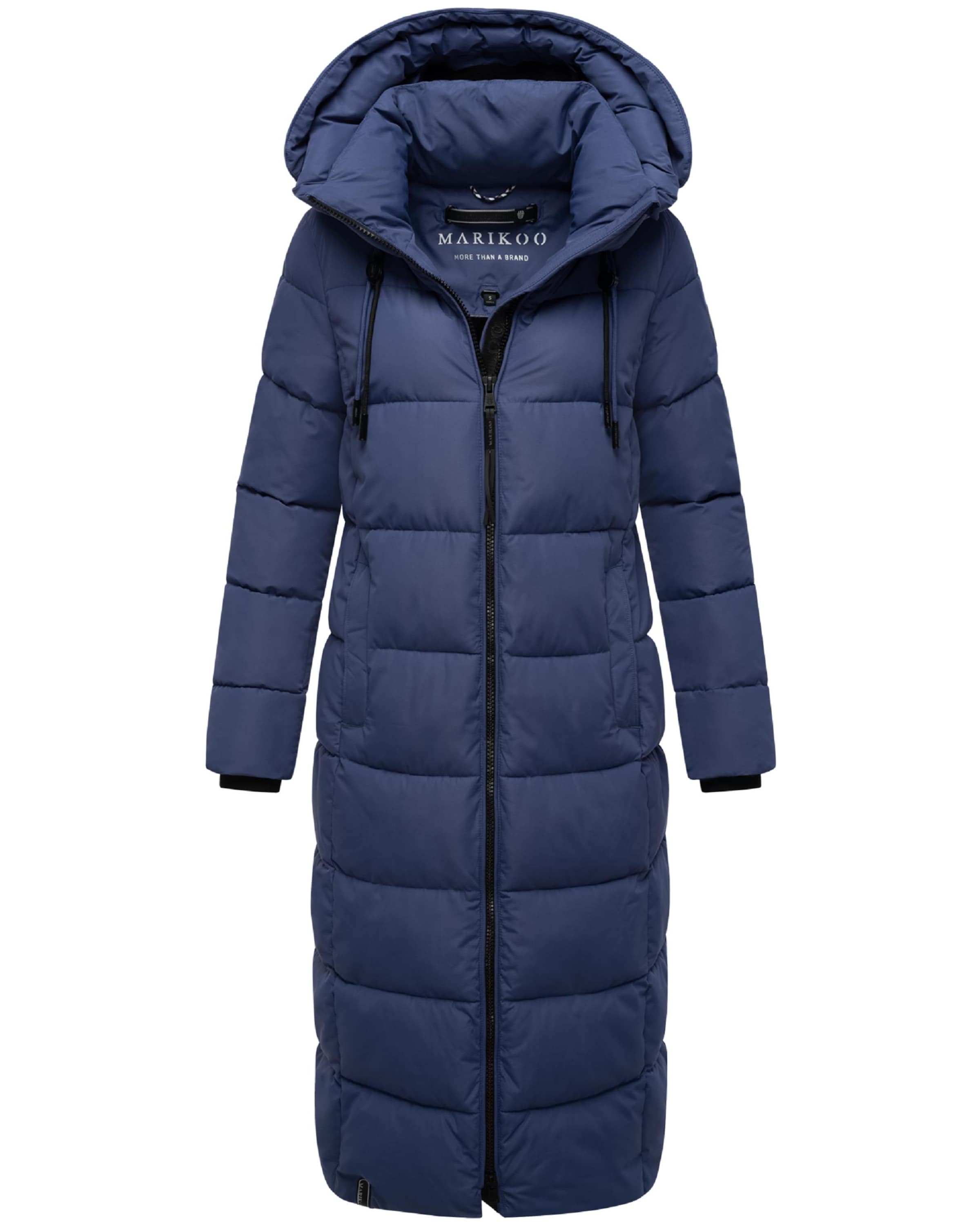 MARIKOO Wintermantel 'Nadeshikoo XVI' in Lila: Vorderseite
