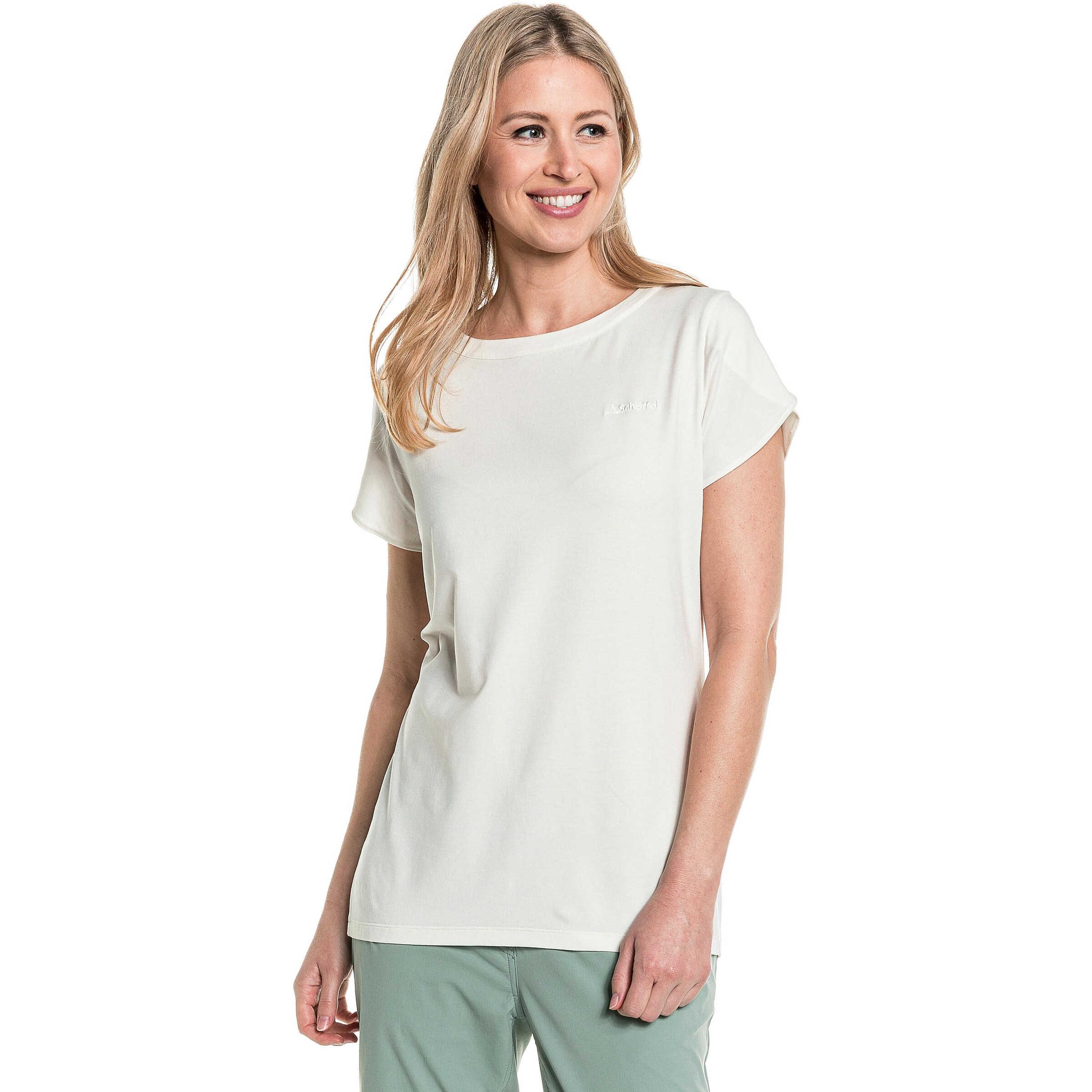 Schöffel Funktionsshirt 'Filton' in Weiß: Vorderseite