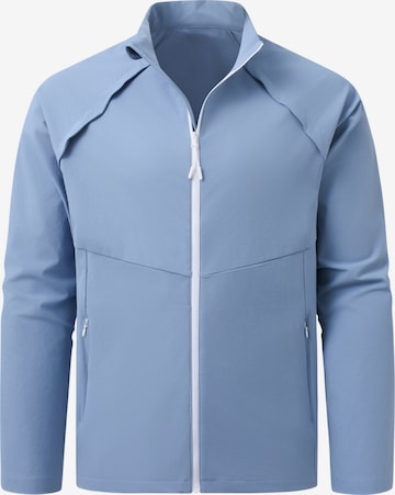 YOUTHUP Sportjacke 'Komfort' in Blau: Vorderseite
