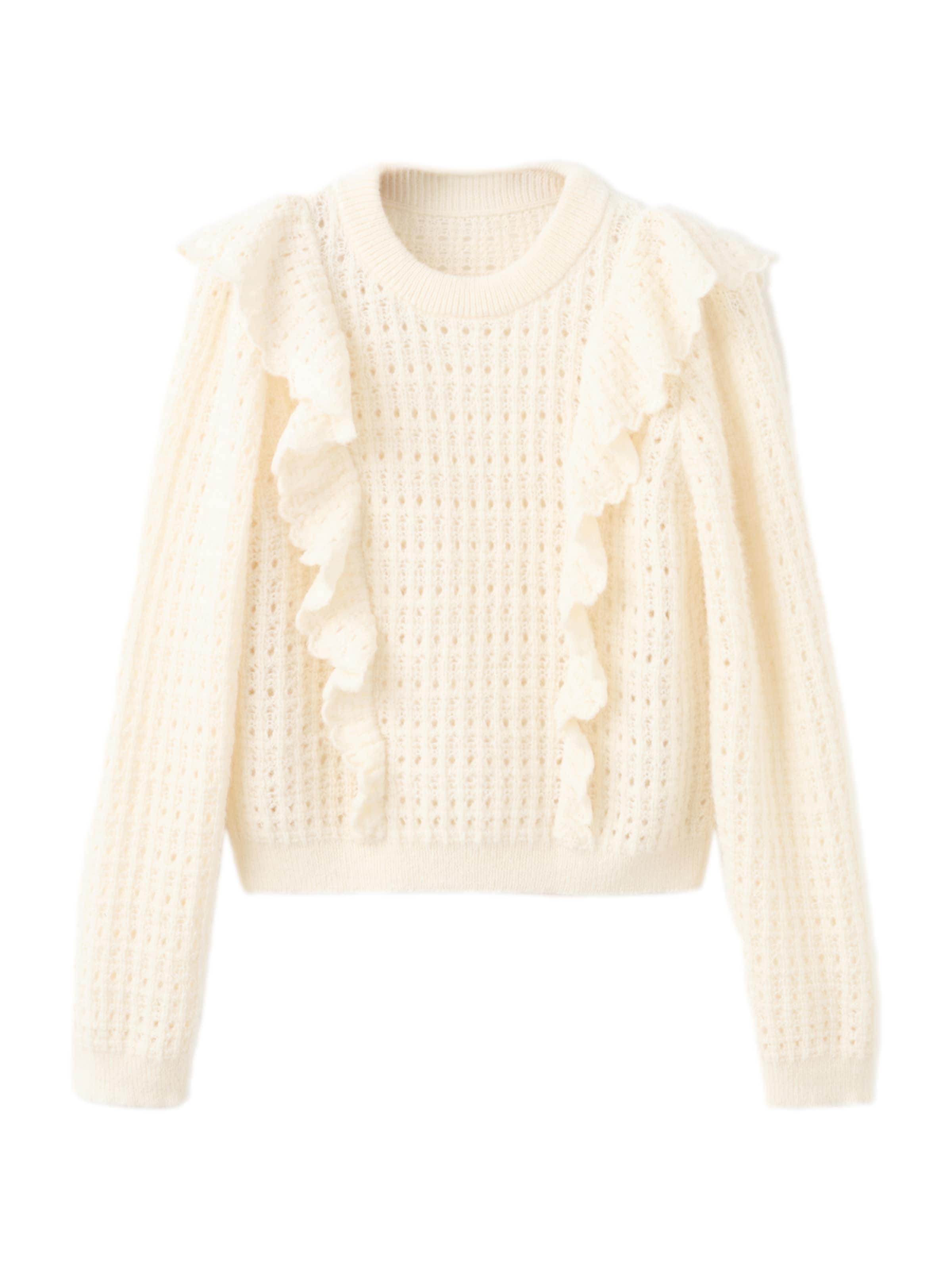 MANGOPulover 'TEJADO' - bež boja: prednji dio