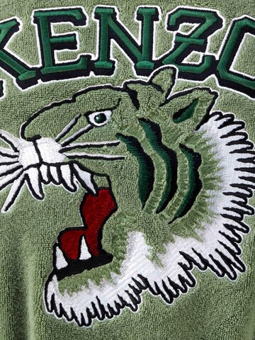 KENZO Long Bathrobe 'KVTIGER' in Green