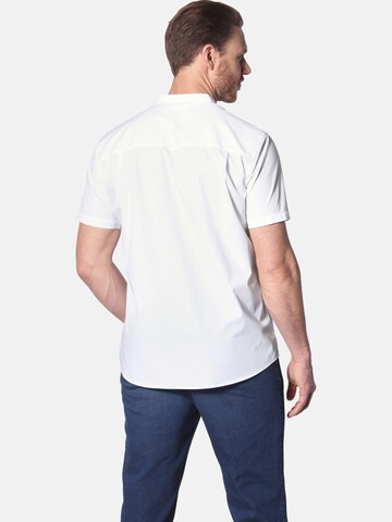 Jan Vanderstorm Comfort fit Business shirt ' Kaikelvin ' in White