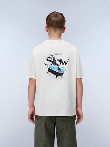 NAPAPIJRI Футболка в Белый: спереди