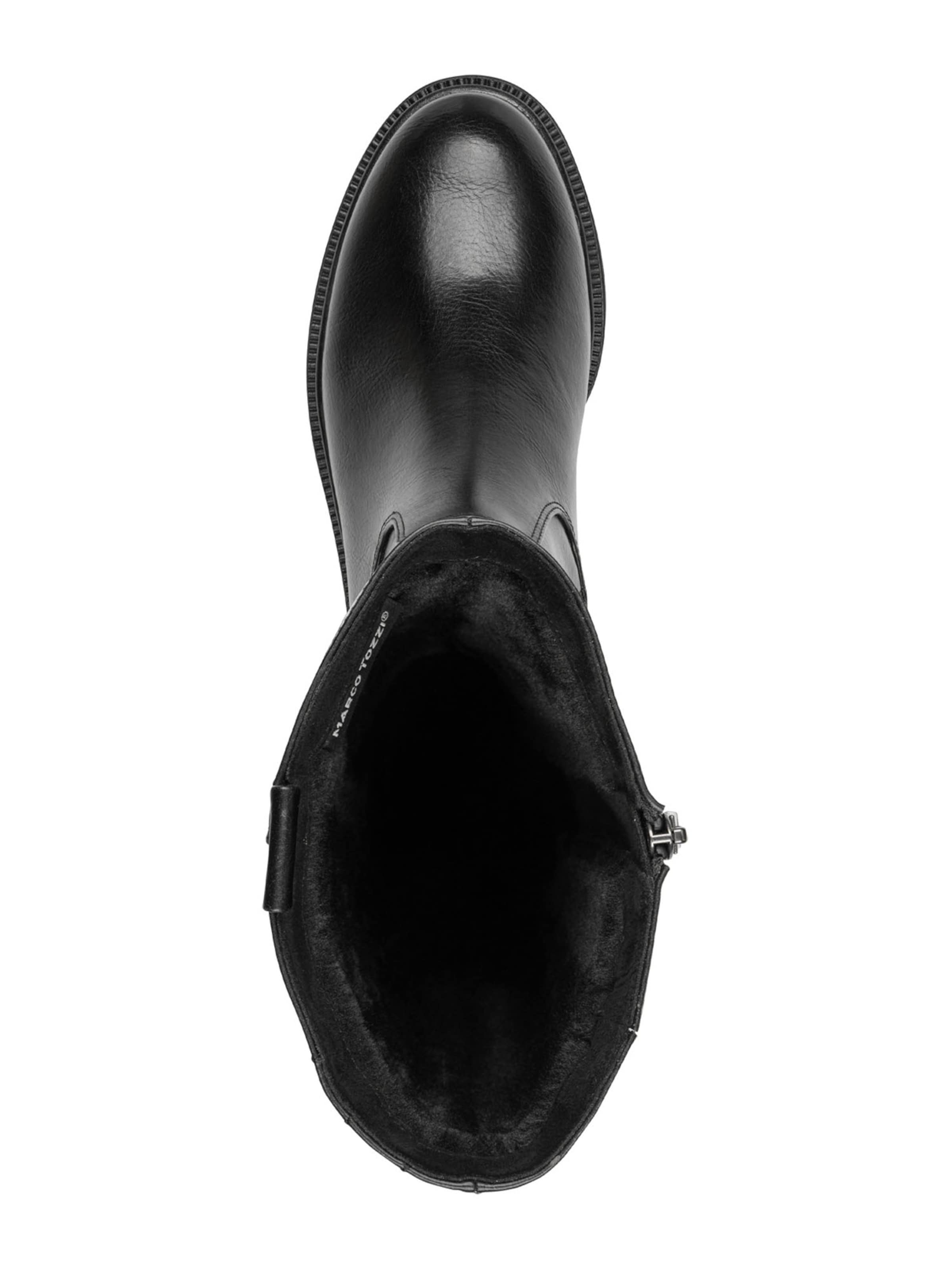 MARCO TOZZI Škornji | črna barva