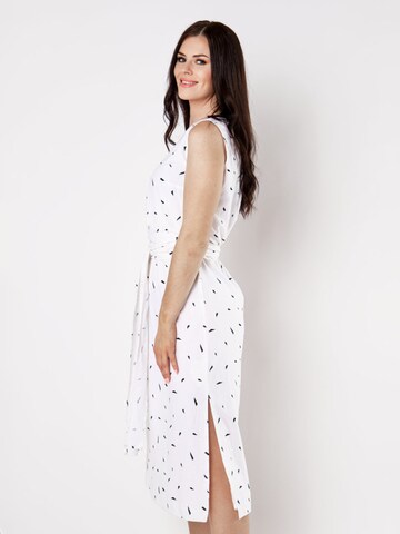 Quiosque Dress '4SD001' in White