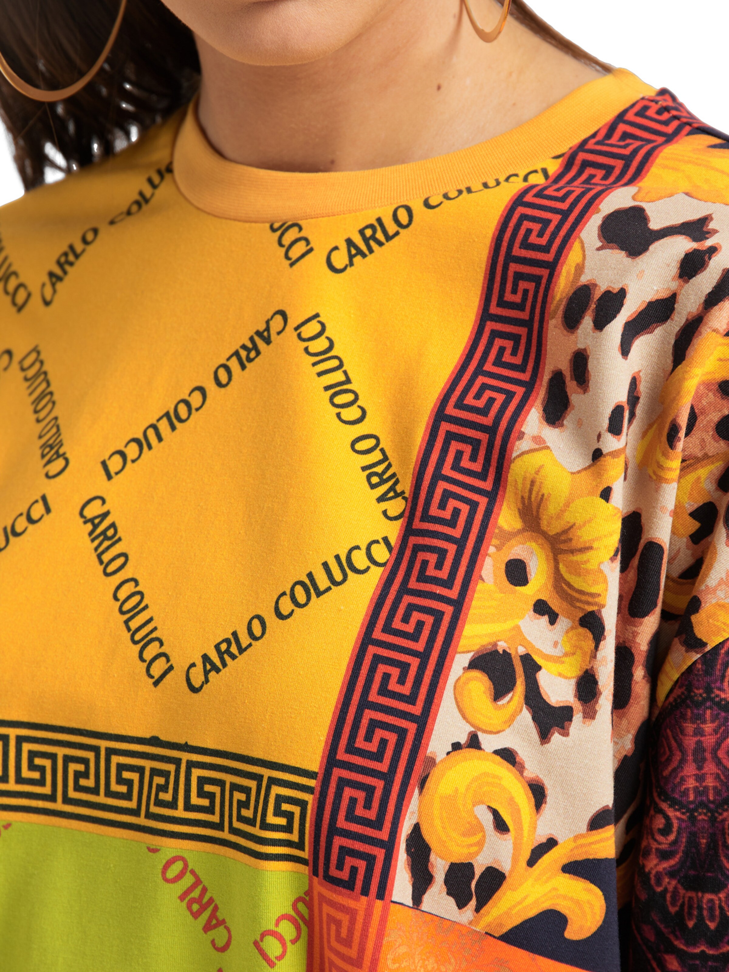 Carlo Colucci Shirt 'Caprio' in Mixed colours