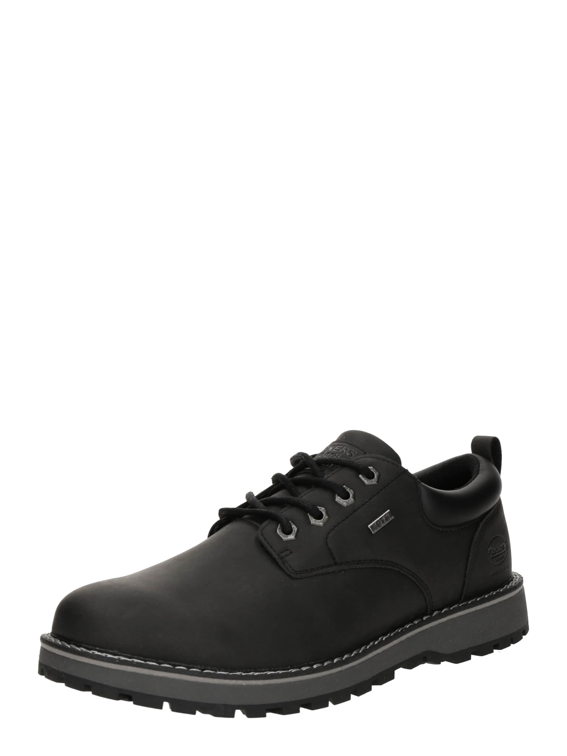 Dockers by Gerli Lace-up shoe in Black: front