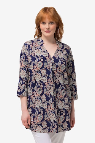 Ulla Popken Blouse in Gemengde kleuren: voorkant