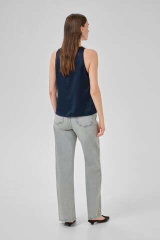 My Essential Wardrobe Bluse 'Estelle' i blå