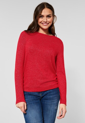 CECIL Shirt in Rood: voorkant