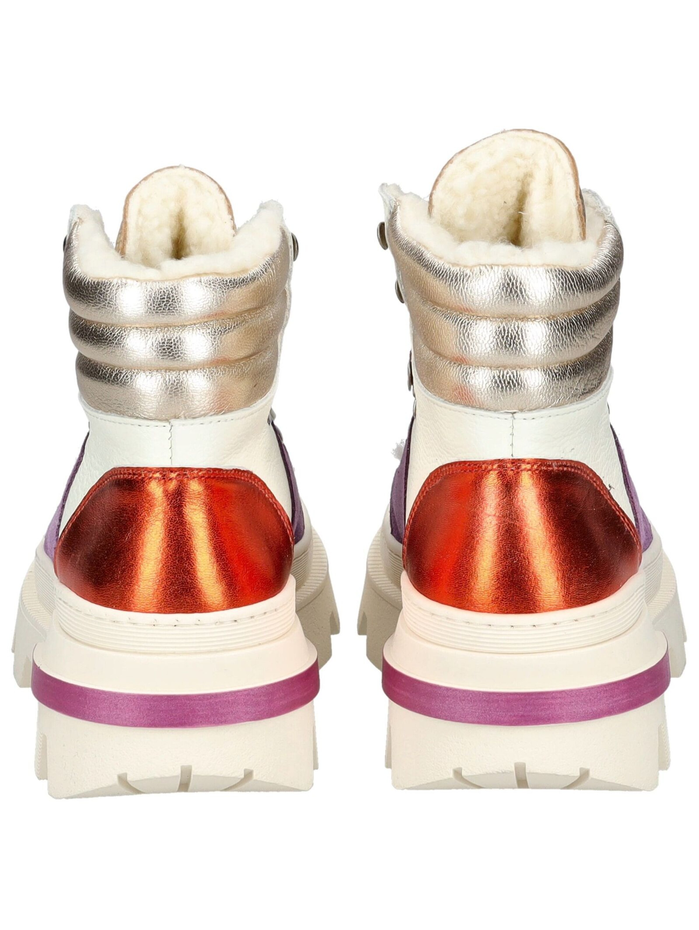 Bottines à lacets LAZAMANI en violet