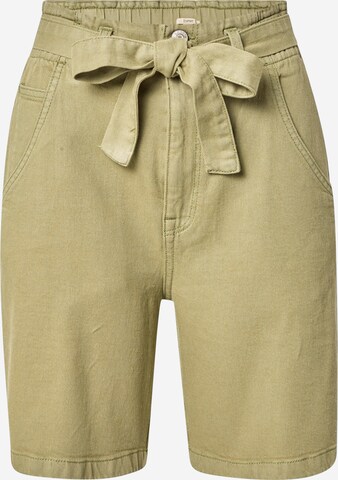 ESPRIT - Pierna ancha Pantalón en verde: frente