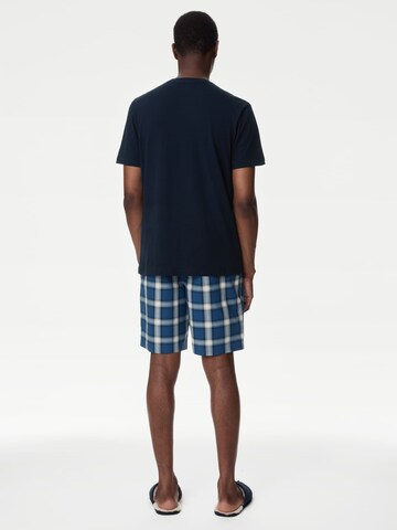 Marks & Spencer Pyjama in Blau