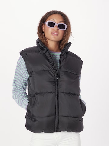 Monki Vest in Black: front