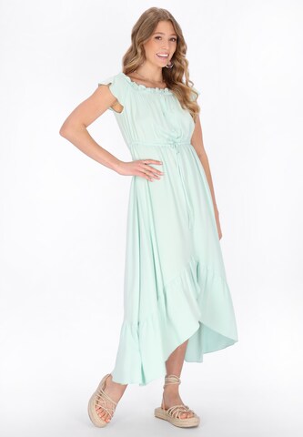 IZIA Dress in Green