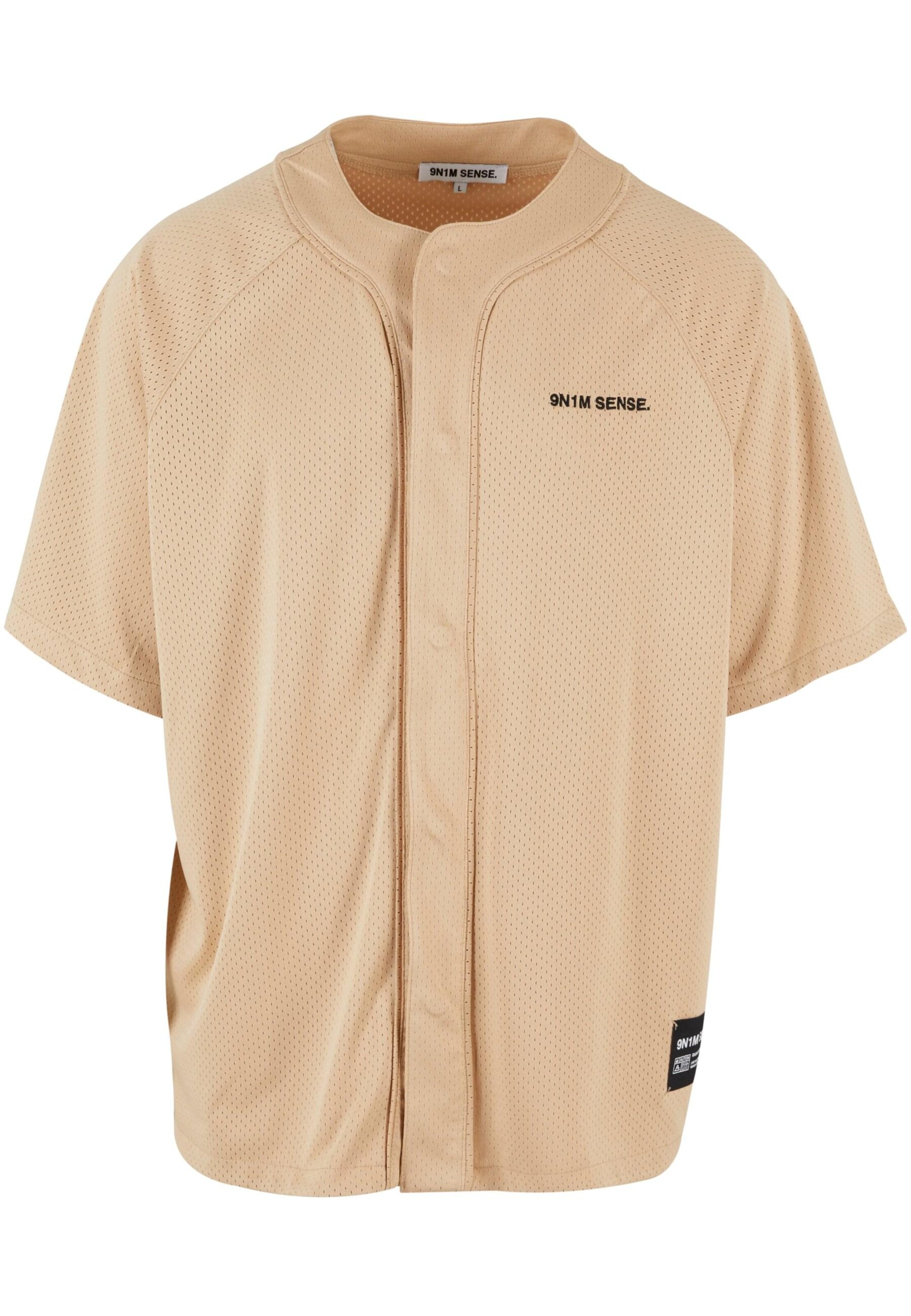 9N1M SENSE Koszulka w kolorze brązowy: przód