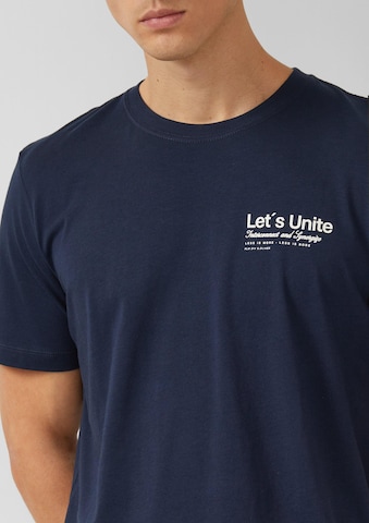 T-Shirt s.Oliver en bleu