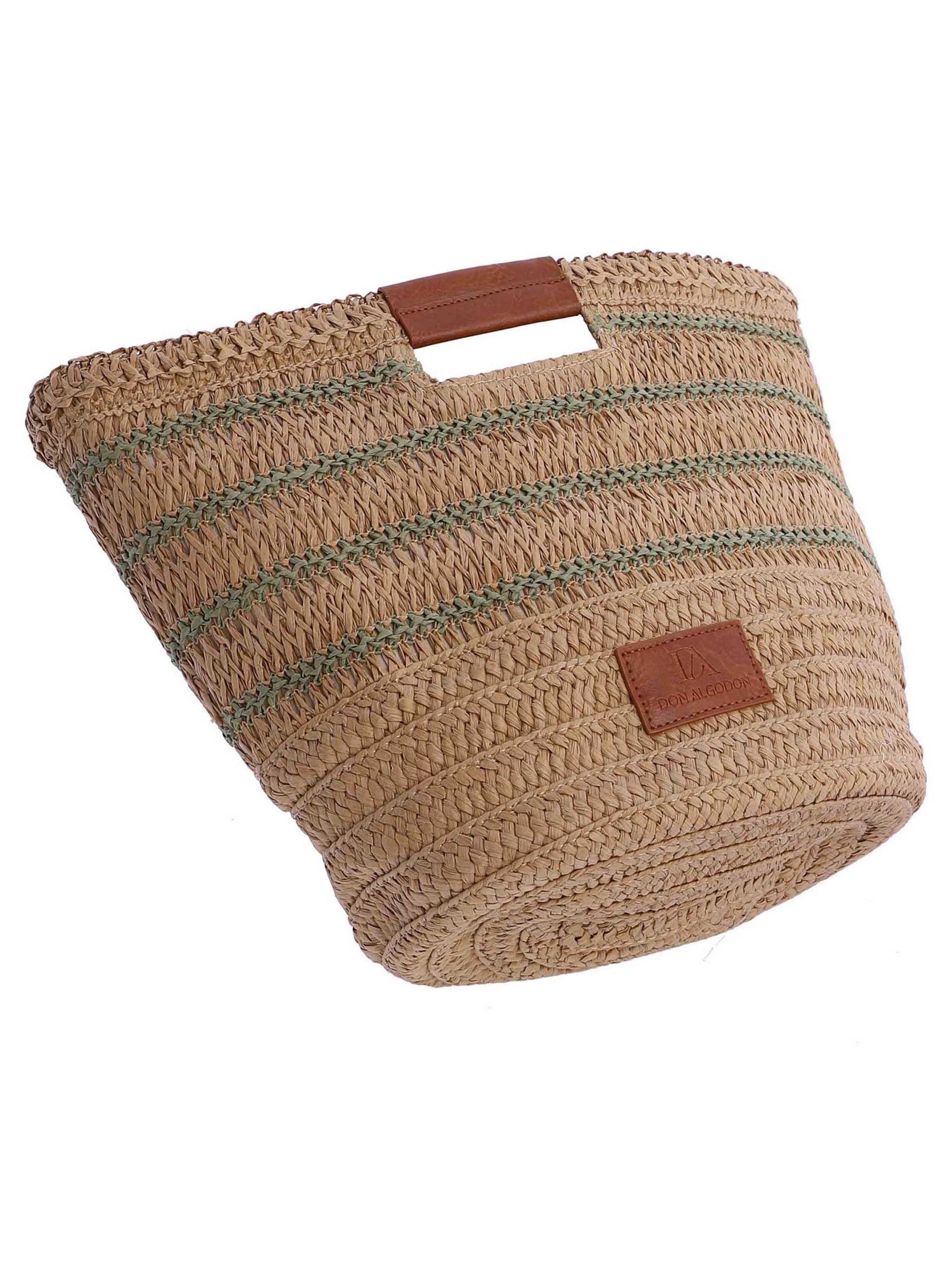 Don Algodon - Bolso de hombro 'Fione' en verde